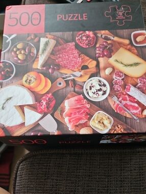 Giftcraft Charcuterie Board Puzzle Jigsaw 500 Pieces